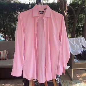 Hugo Boss Pink men’s dress shirt